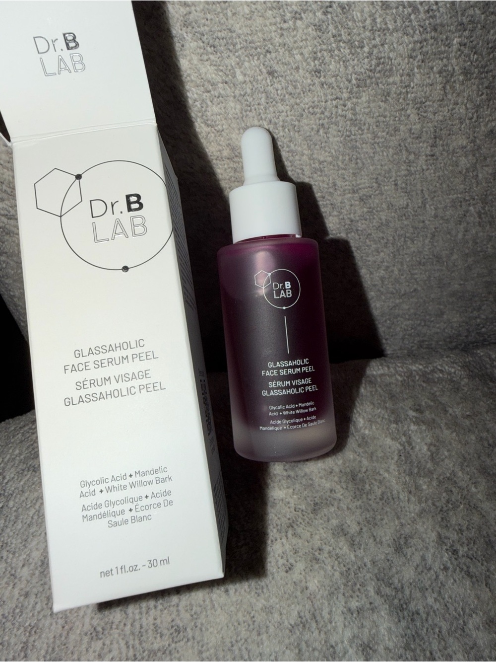 Glassaholic Face Serum Peel – Pink Exfoliating Serum